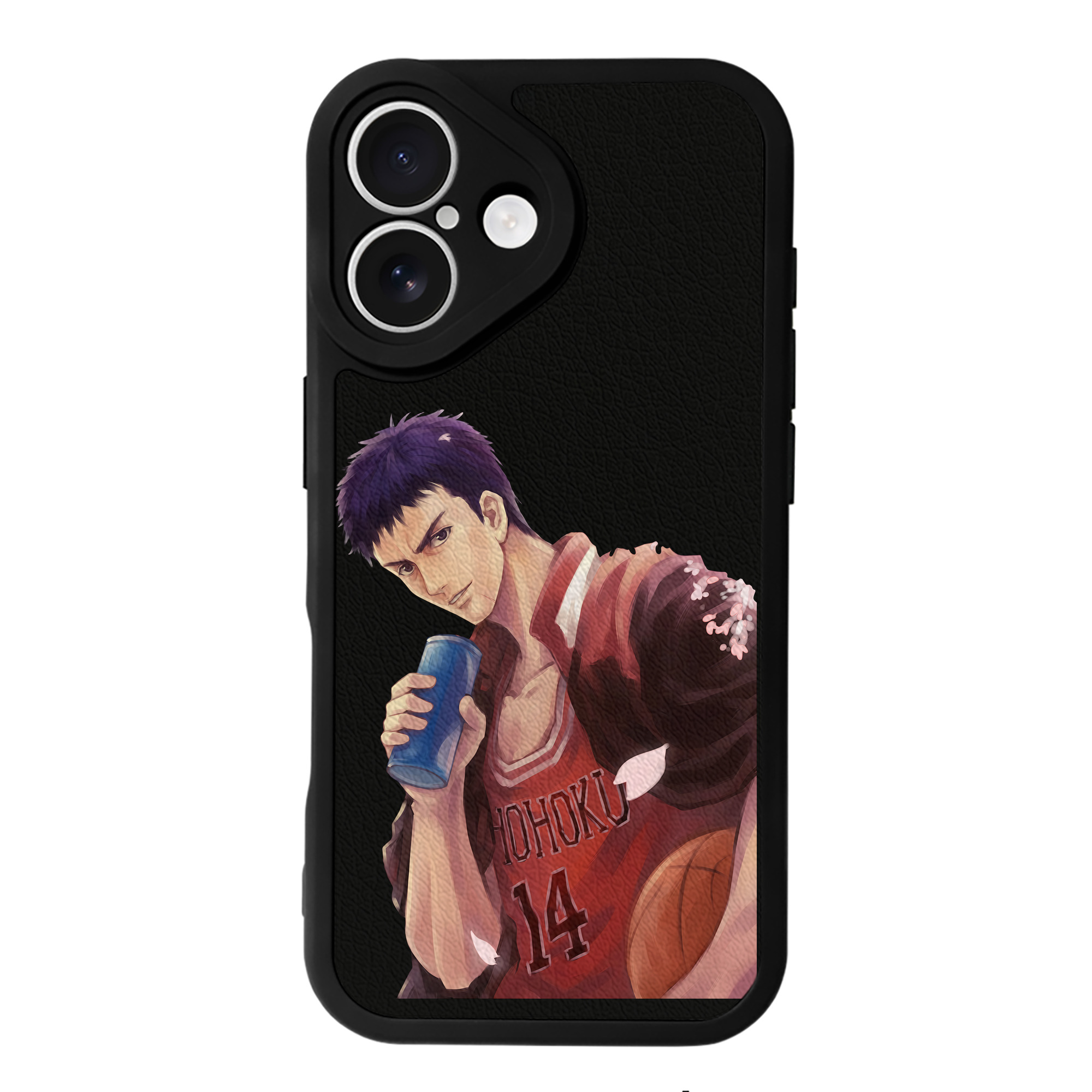 （画像用） SLAM DUNK／スラムダンク 【iPhone 16シリーズ対応】シリコンスマホケース（レザー調） 材質：シリコン